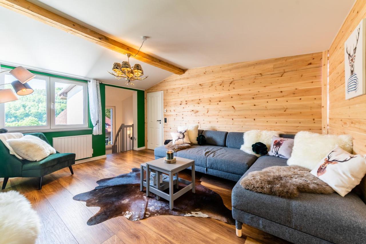 הוילה באד שאנדאו Haus Am Wald מראה חיצוני תמונה
